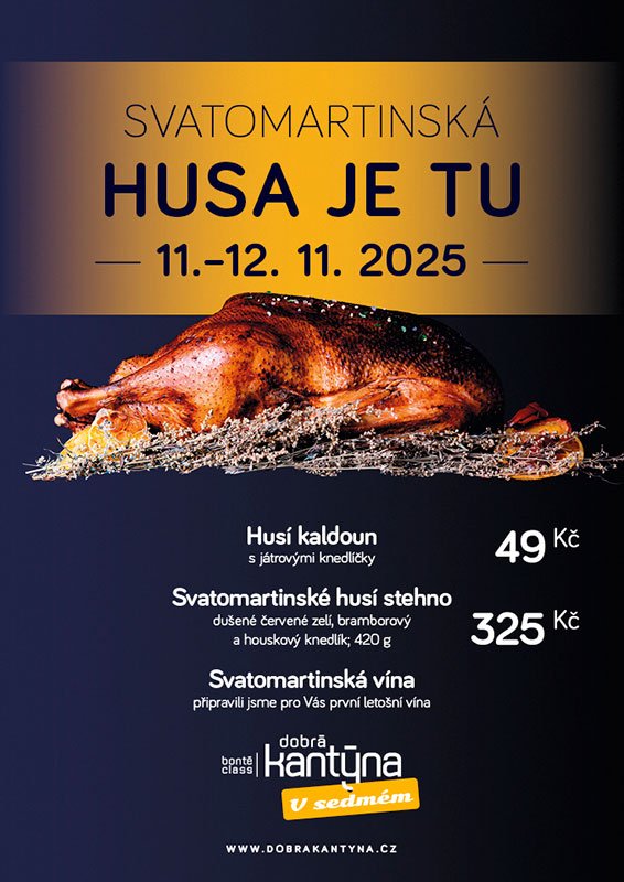 Svatomartinská husa - DOBRÁ KANTÝNA V 7